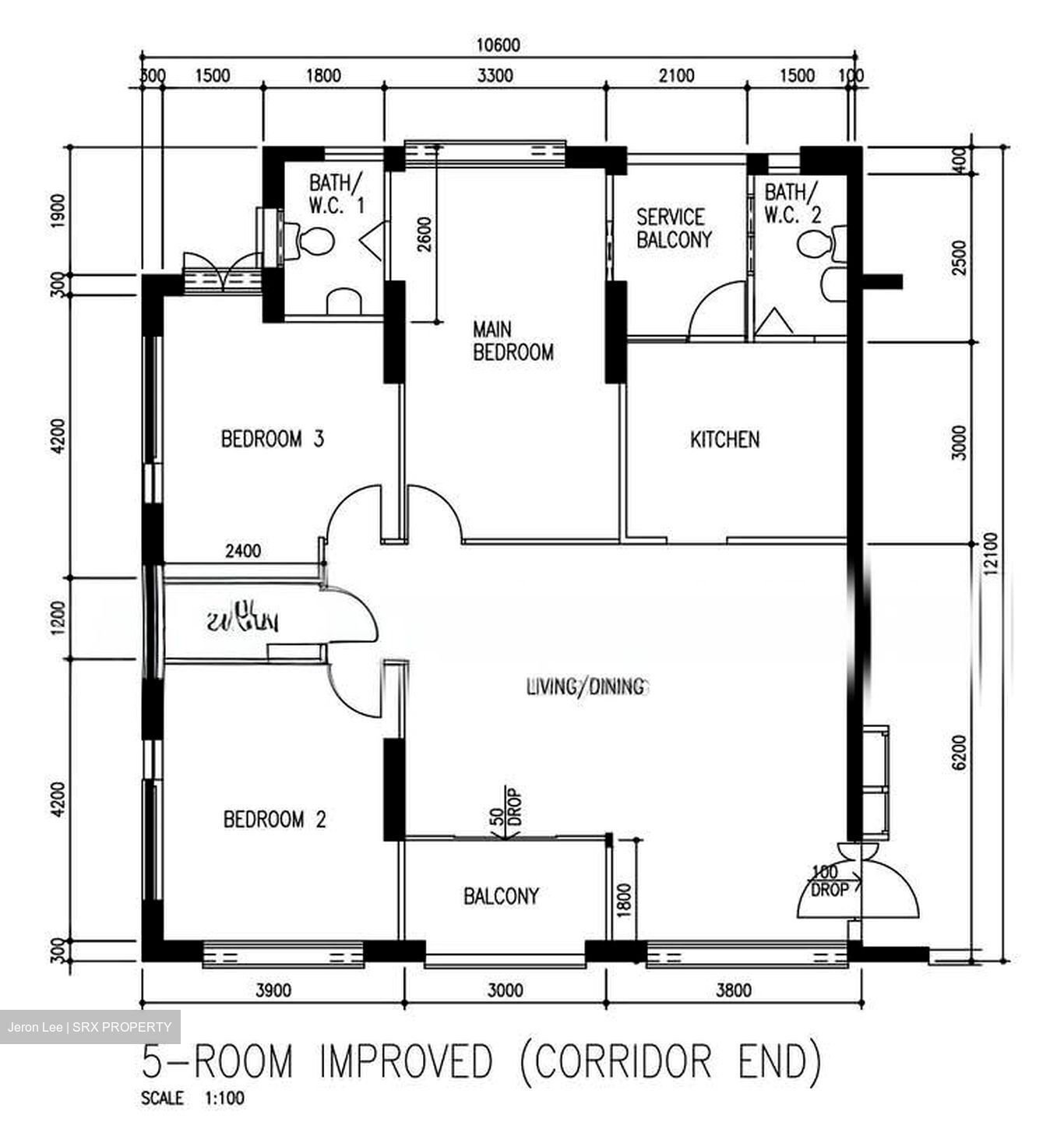 Blk 912 Hougang Street 91 (Hougang), HDB 5 Rooms #592378111